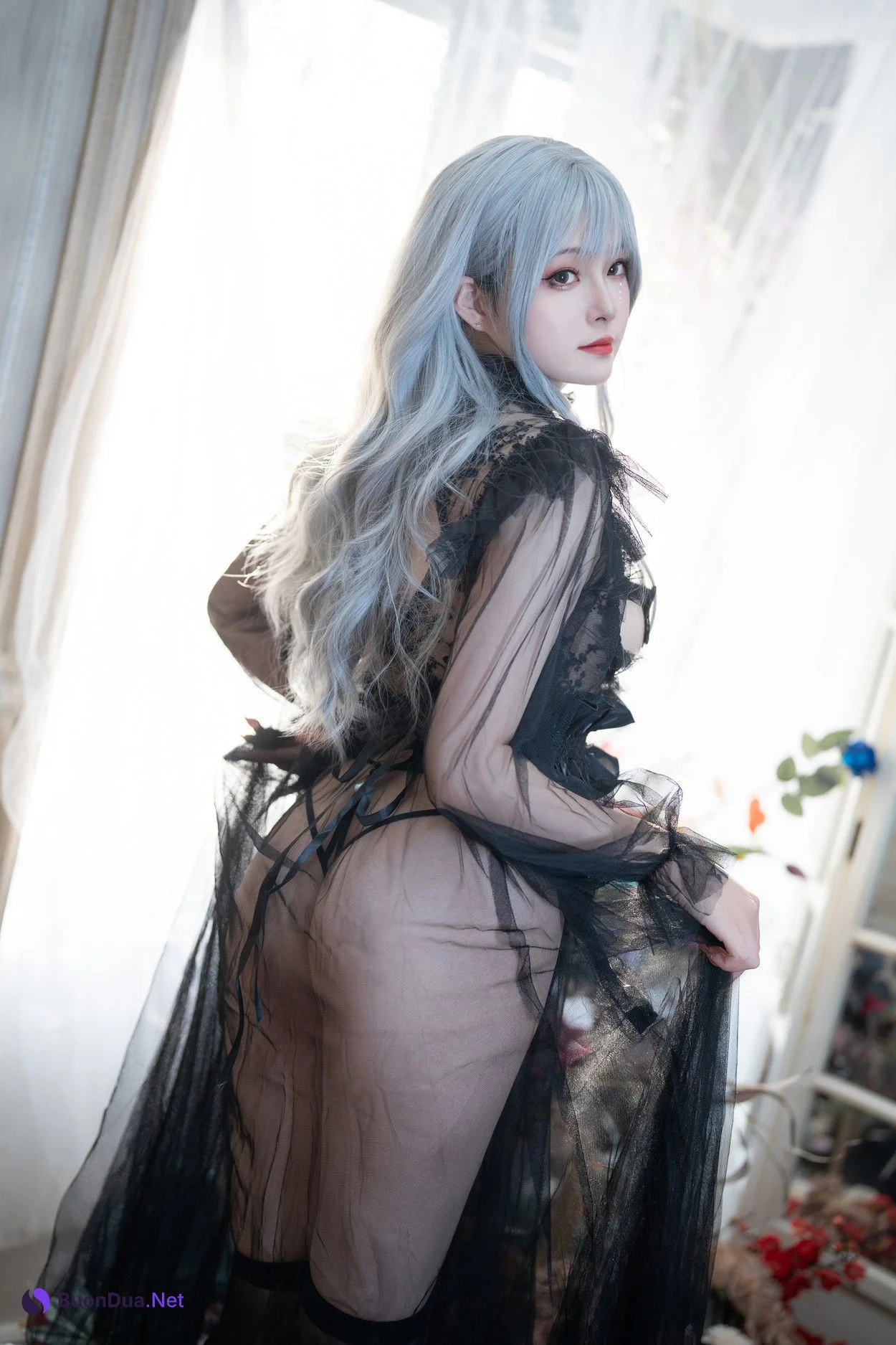 Cosplay Natsuko夏夏子 黑蝴蝶 - Photo 2