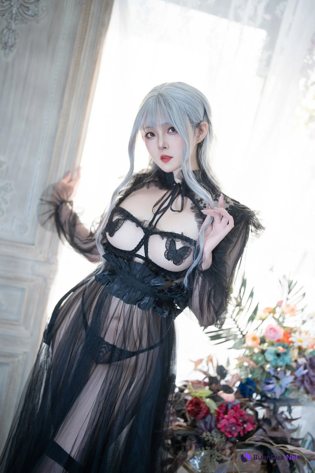 Cosplay Natsuko夏夏子 黑蝴蝶 - Photo 9