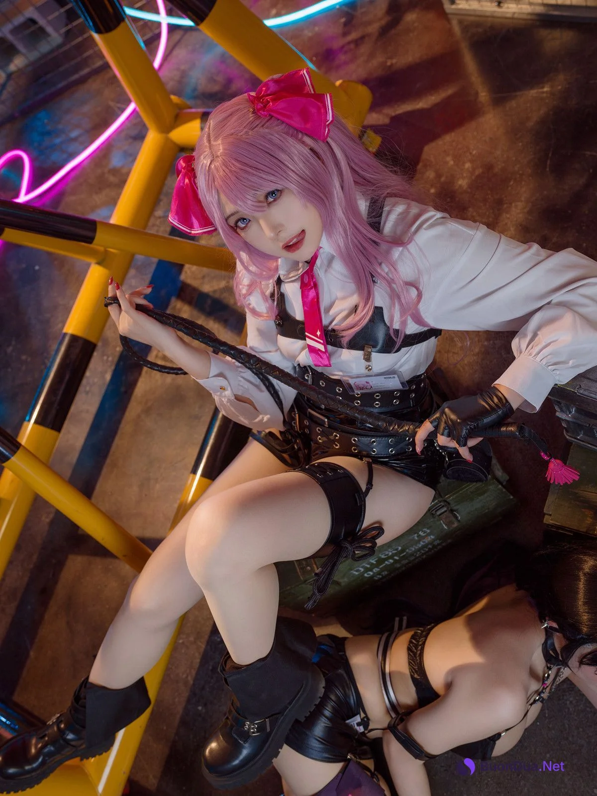 Cosplay Natsuko夏夏子 秋和柯基 米哈拉&尤妮 - รูปภาพ 14