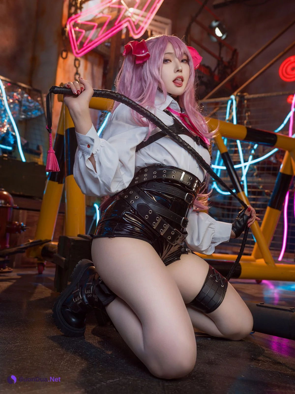 Cosplay Natsuko夏夏子 秋和柯基 米哈拉&尤妮 - รูปภาพ 15
