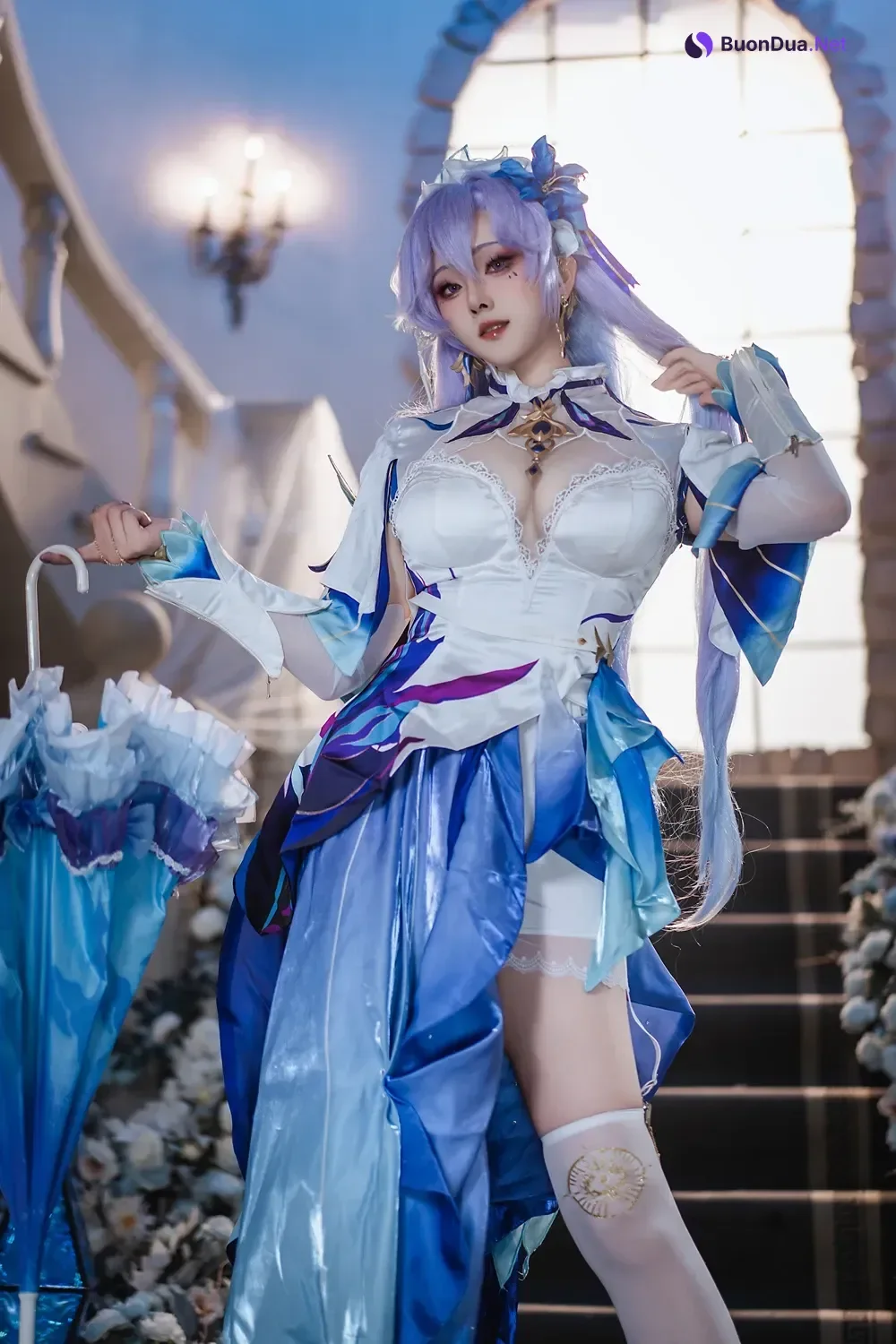 Cosplay Natsuko夏夏子 – 鸣潮 坎特蕾拉 - Photo 11