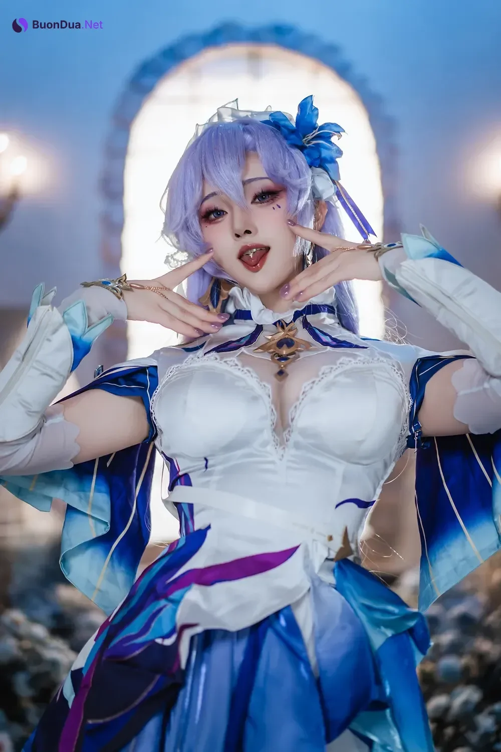 Cosplay Natsuko夏夏子 – 鸣潮 坎特蕾拉 - Photo 12