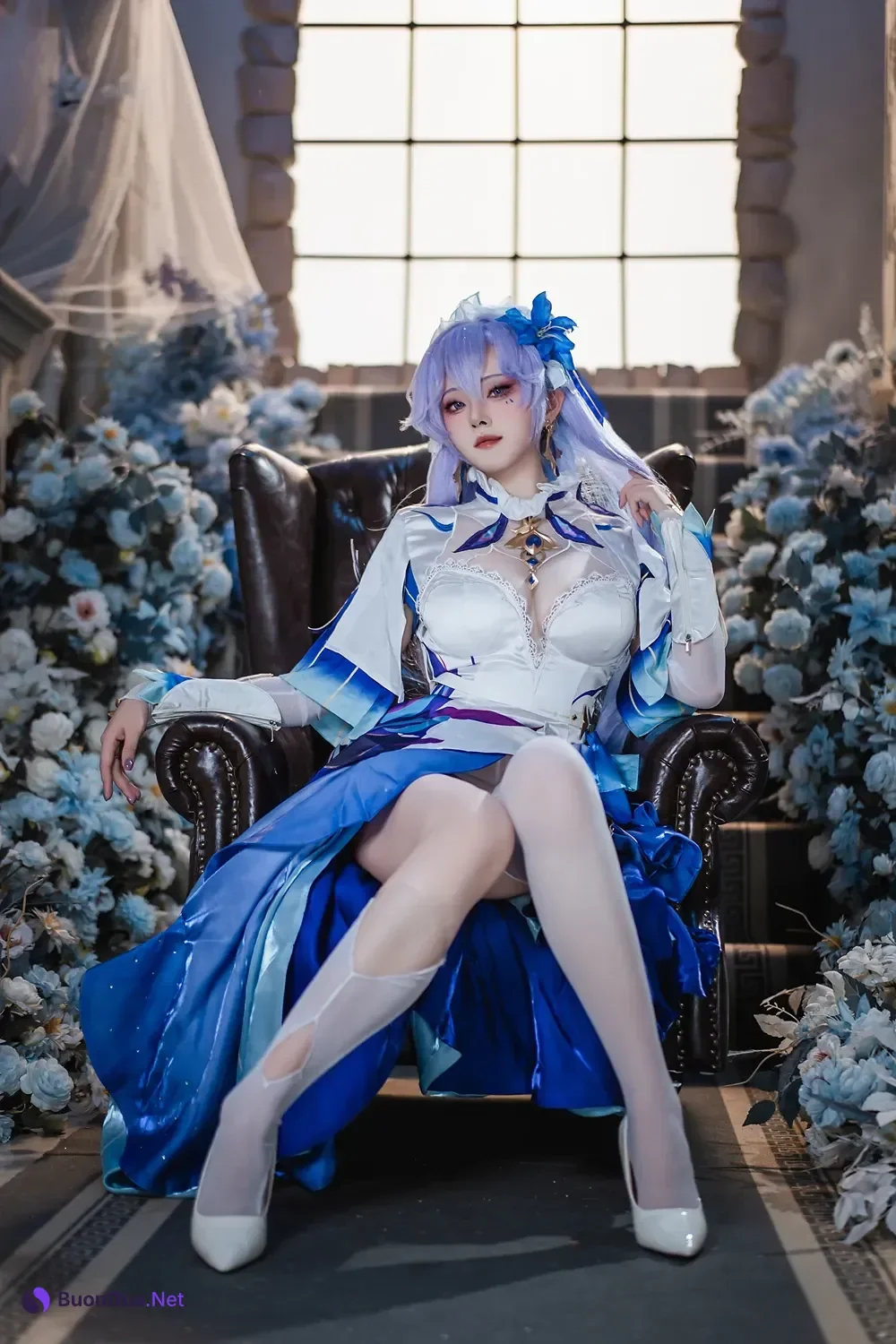 Cosplay Natsuko夏夏子 – 鸣潮 坎特蕾拉 - Photo 14