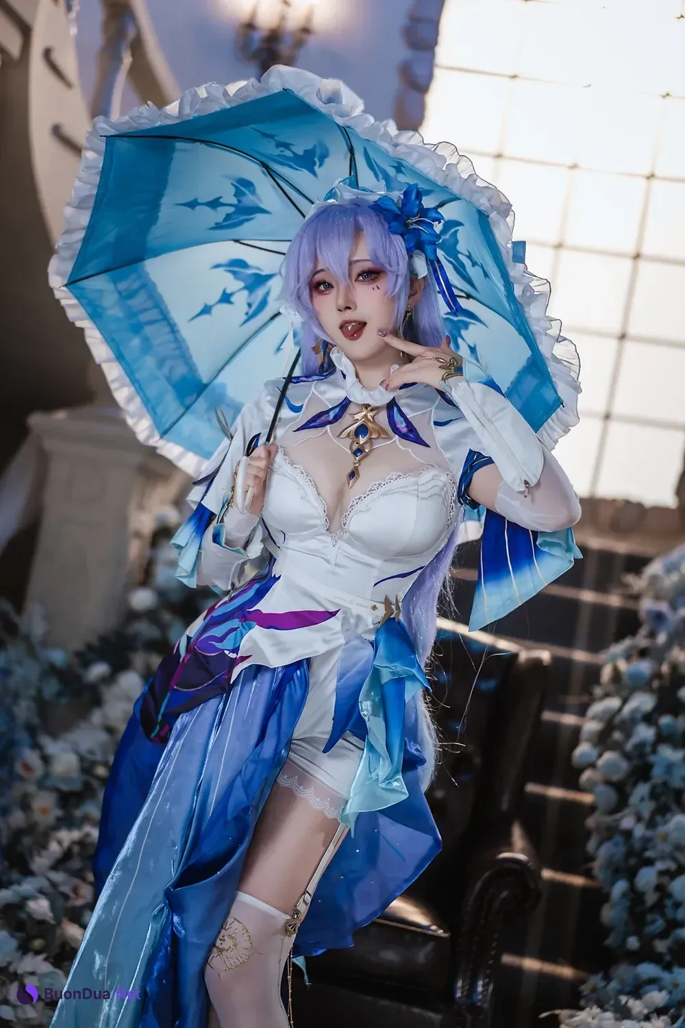 Cosplay Natsuko夏夏子 – 鸣潮 坎特蕾拉 - Photo 2