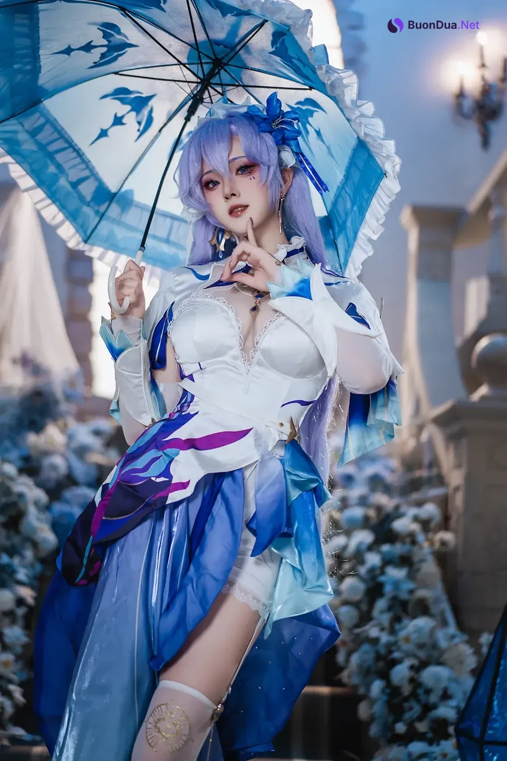 Cosplay Natsuko夏夏子 – 鸣潮 坎特蕾拉 - Photo 3