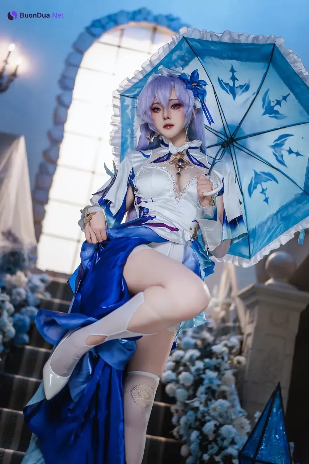 Cosplay Natsuko夏夏子 – 鸣潮 坎特蕾拉 - Photo 4