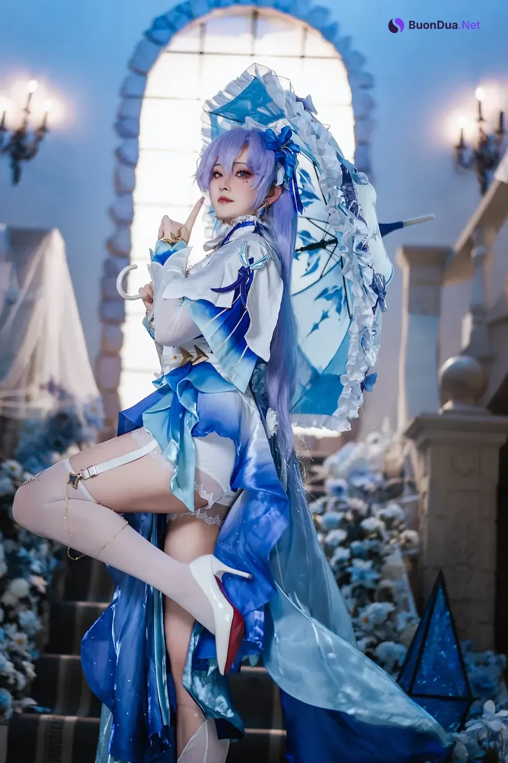 Cosplay Natsuko夏夏子 – 鸣潮 坎特蕾拉 - Photo 8