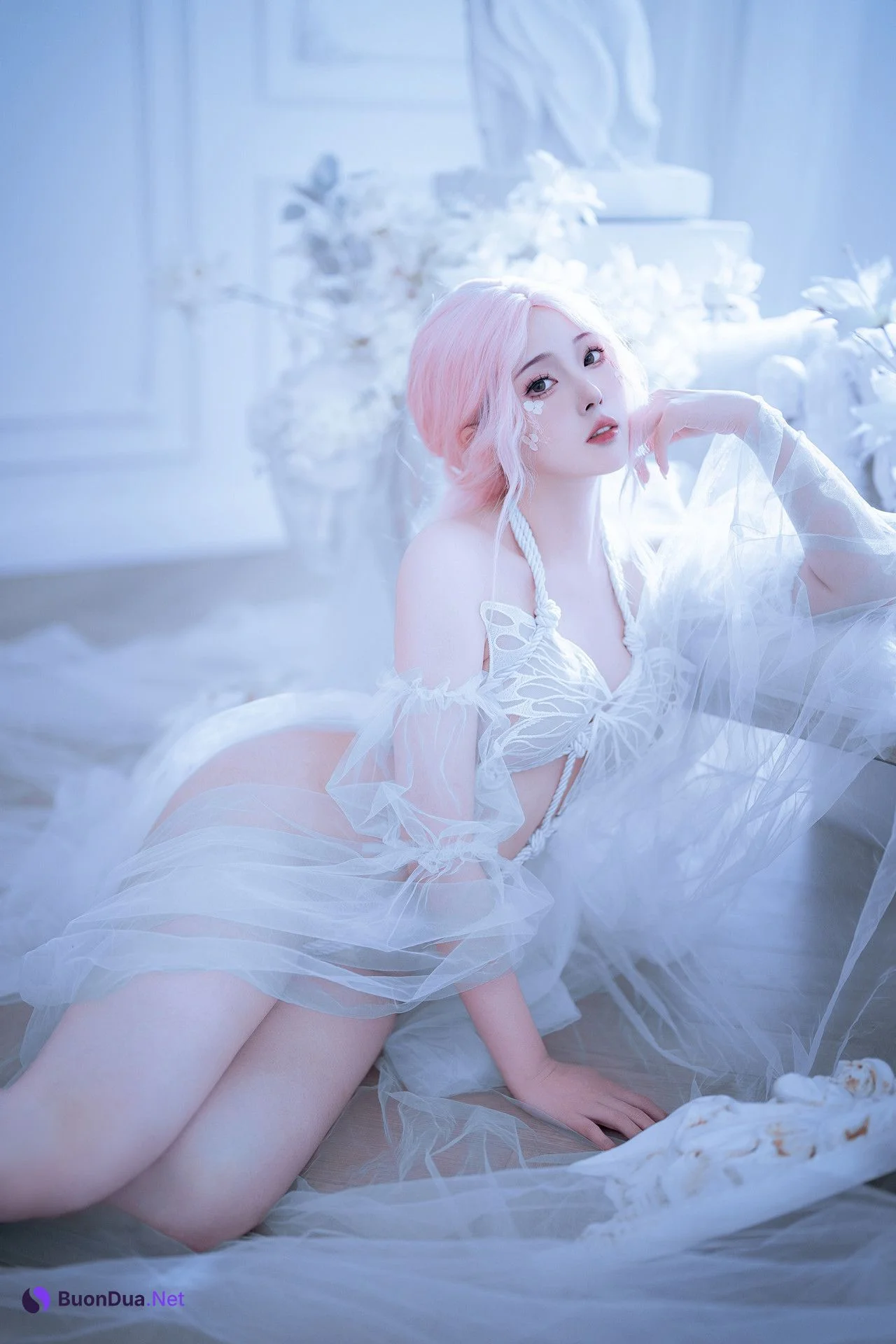 Cosplay Natsuko夏夏子 白天蛾 - Photo 14