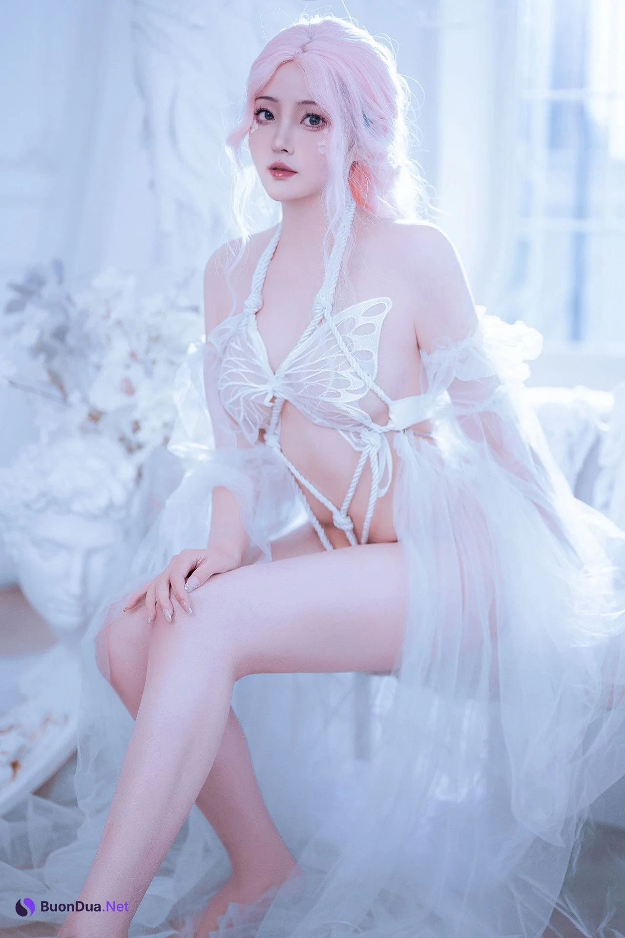 Cosplay Natsuko夏夏子 白天蛾 - Photo 2
