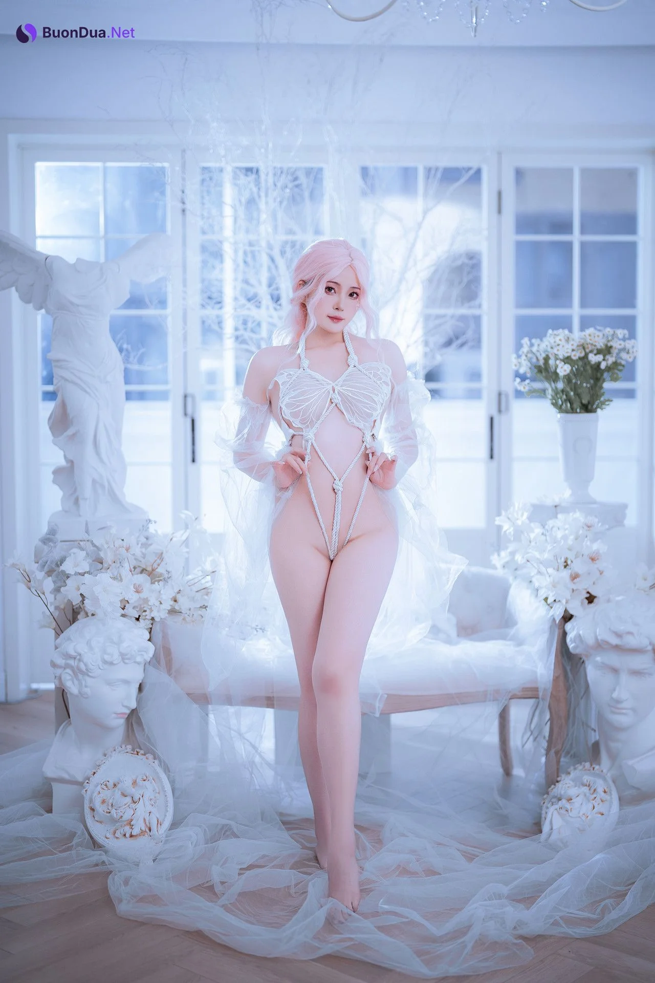 Cosplay Natsuko夏夏子 白天蛾 - Photo 4