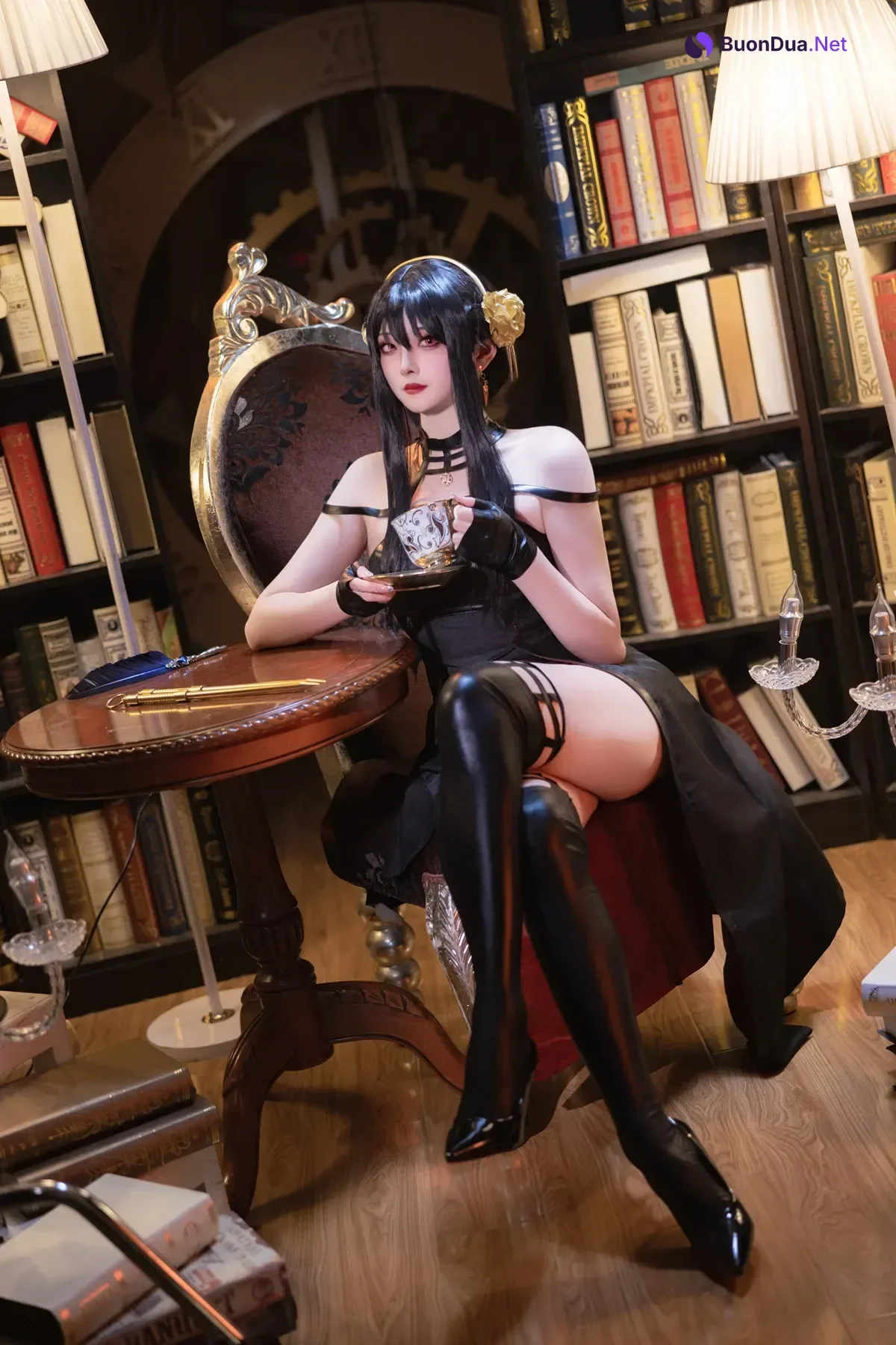 Cosplay Natsuko夏夏子 – 间谍过家家 约尔 - Photo 12