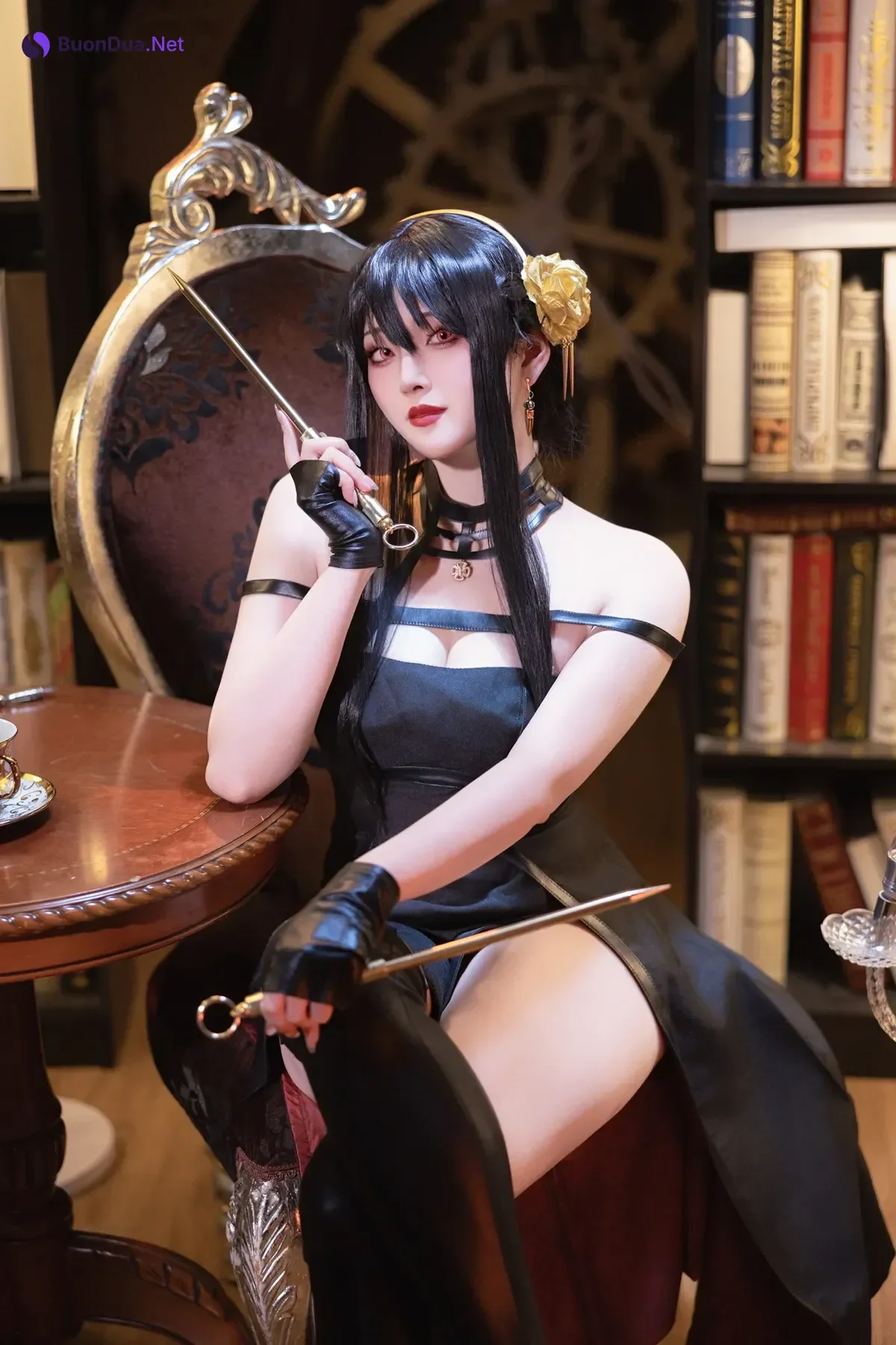 Cosplay Natsuko夏夏子 – 间谍过家家 约尔 - Photo 5