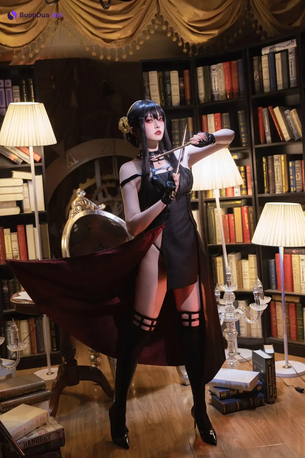 Cosplay Natsuko夏夏子 – 间谍过家家 约尔 - Photo 9