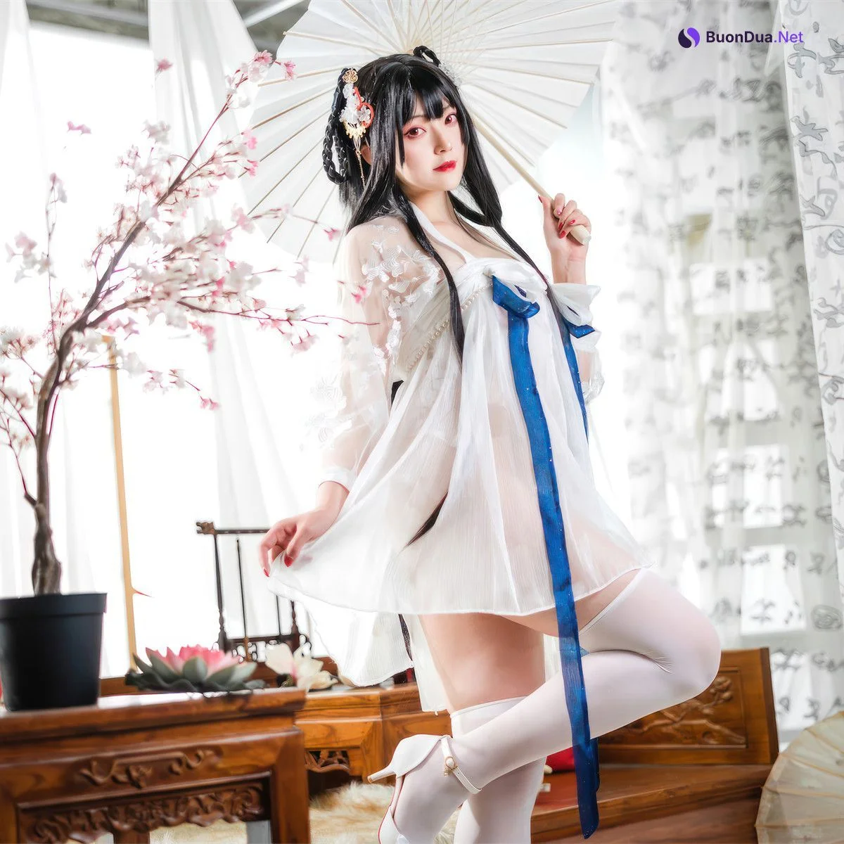 Cosplay Natsuko夏夏子 逸仙 膏发凝脂 - Photo 11