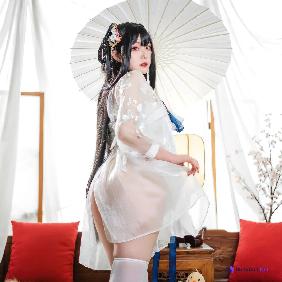 Cosplay Natsuko夏夏子 逸仙 膏发凝脂 - Photo 14