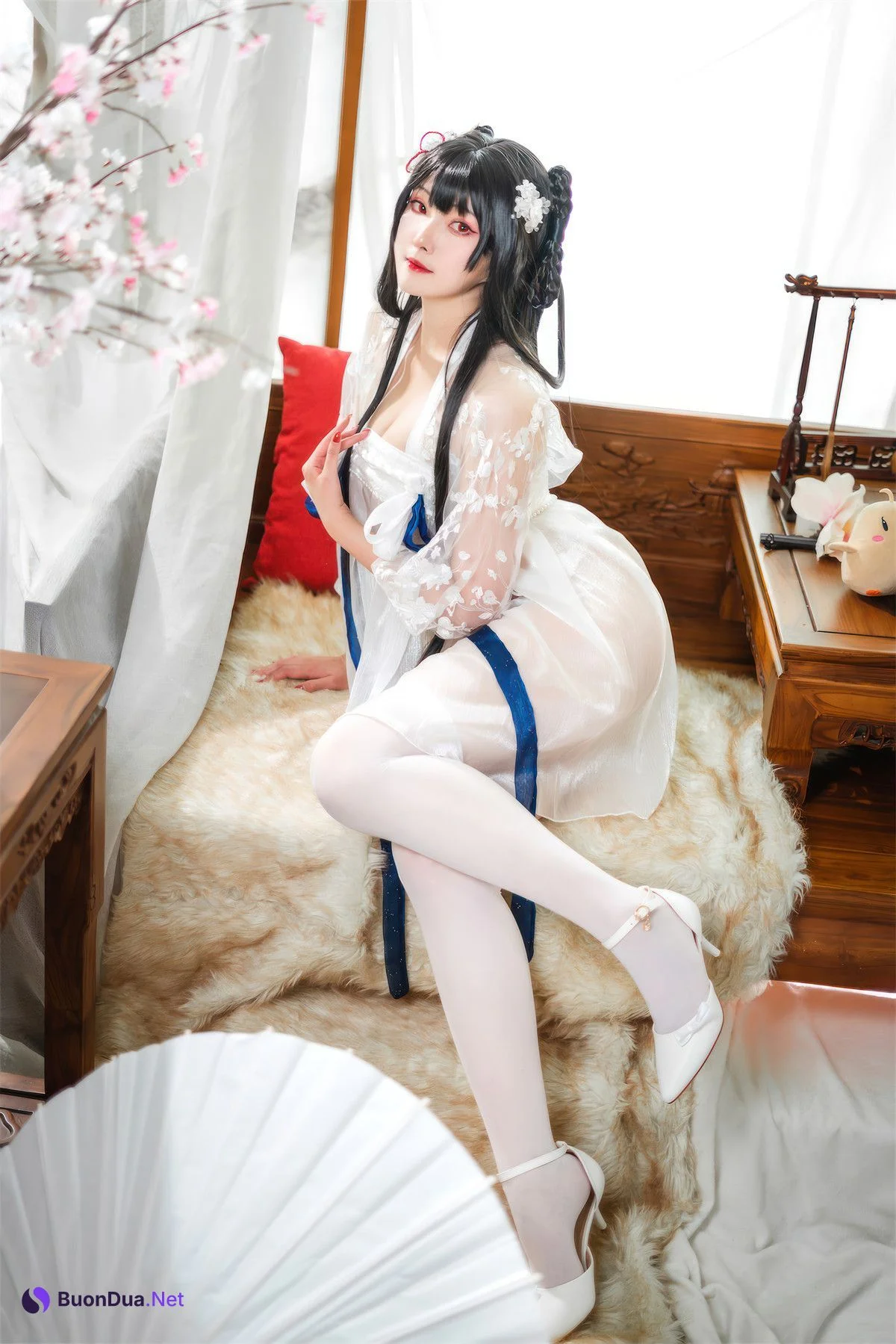 Cosplay Natsuko夏夏子 逸仙 膏发凝脂 - Photo 16
