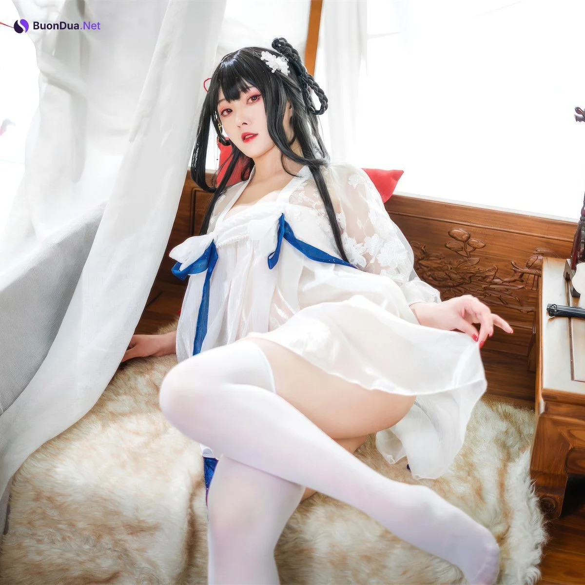 Cosplay Natsuko夏夏子 逸仙 膏发凝脂 - Photo 2