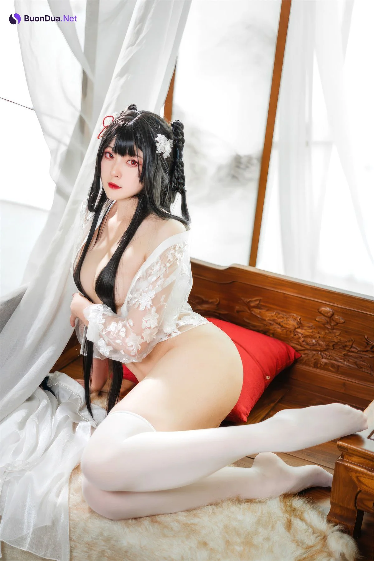 Cosplay Natsuko夏夏子 逸仙 膏发凝脂 - Photo 4