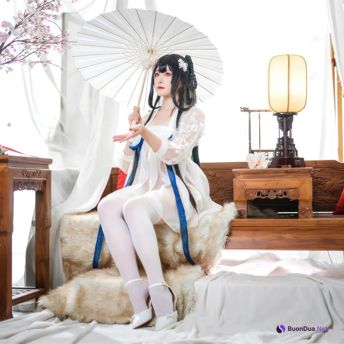 Cosplay Natsuko夏夏子 逸仙 膏发凝脂 - Photo 5
