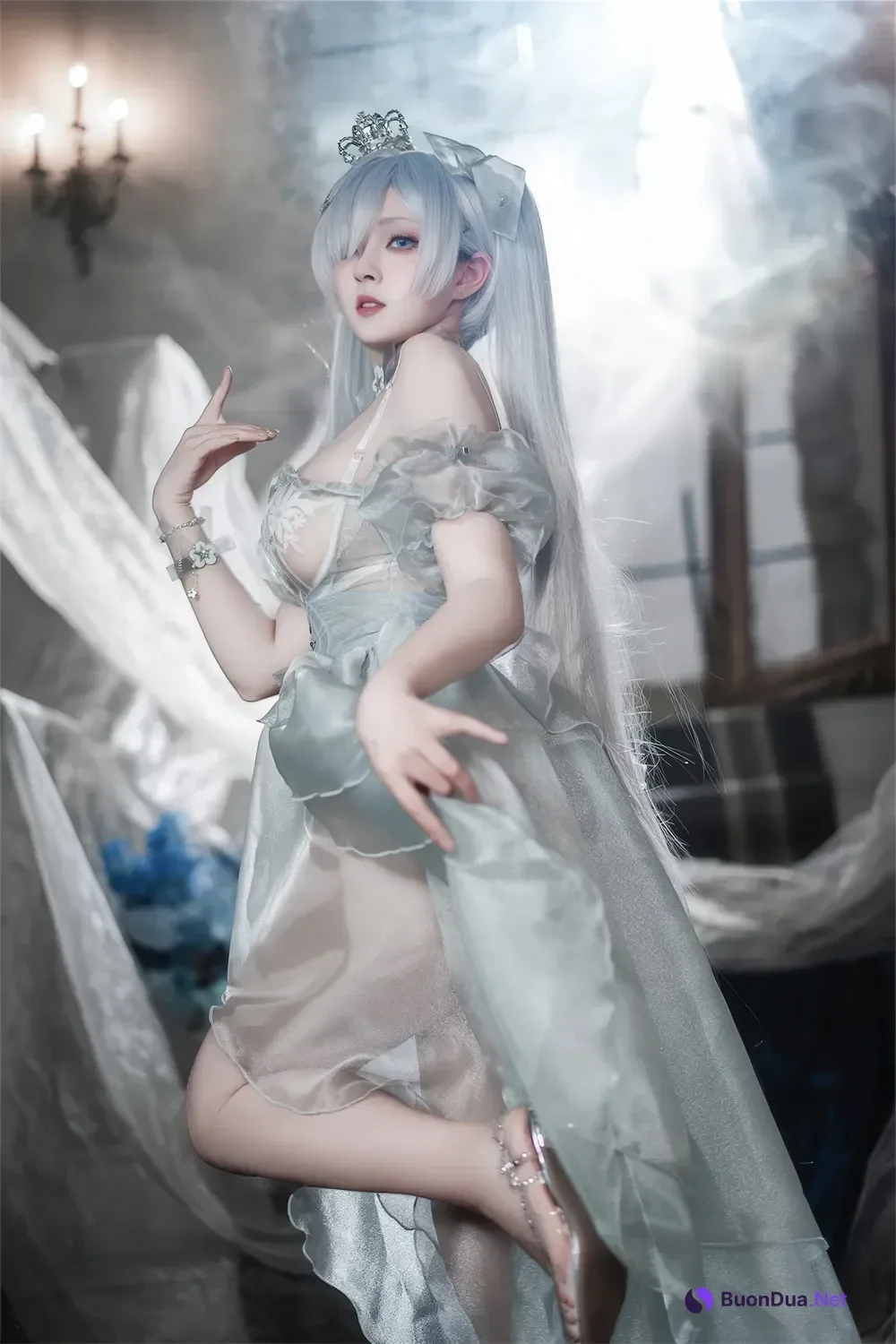 Cosplay Natsuko夏夏子 – 灰姑娘水晶公主Cinderella - Photo 10
