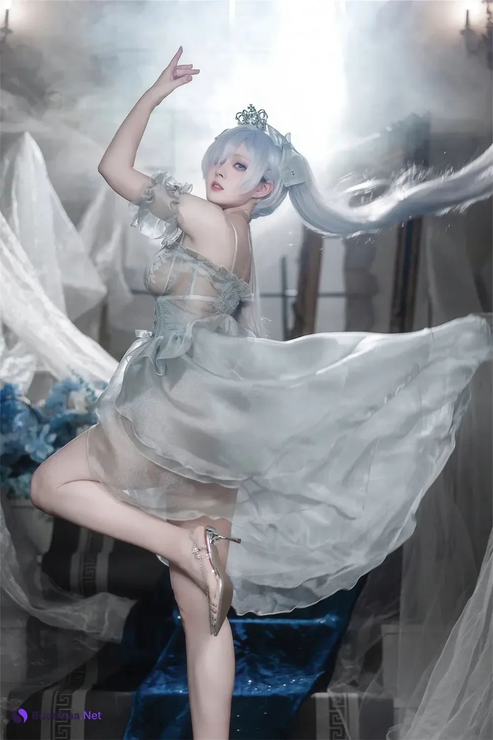 Cosplay Natsuko夏夏子 – 灰姑娘水晶公主Cinderella - Photo 11