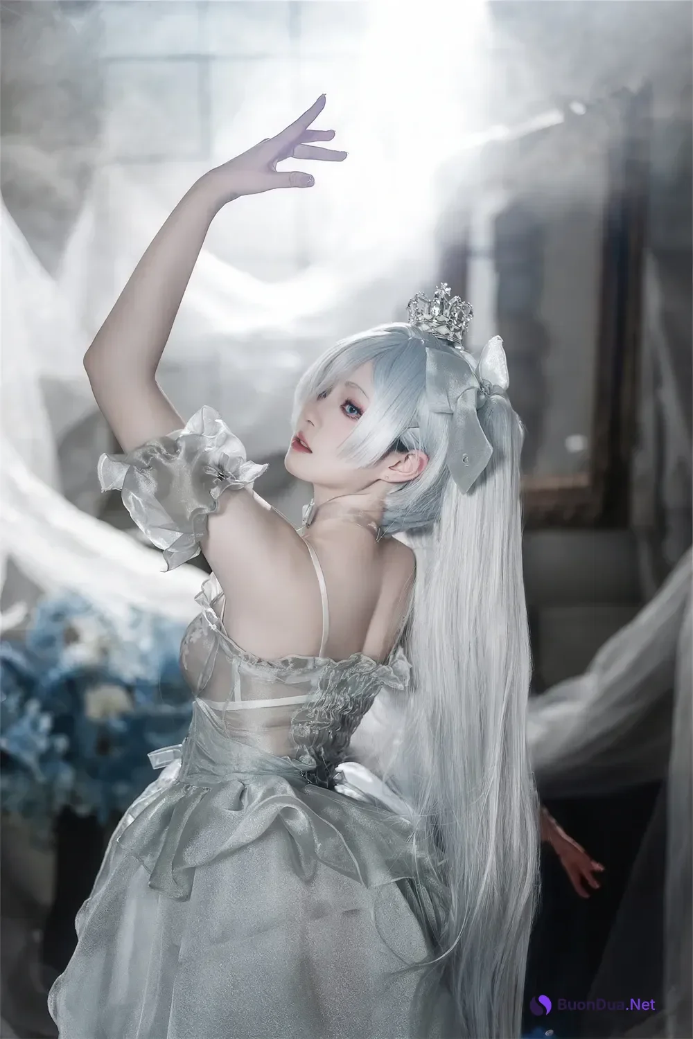 Cosplay Natsuko夏夏子 – 灰姑娘水晶公主Cinderella - Photo 12