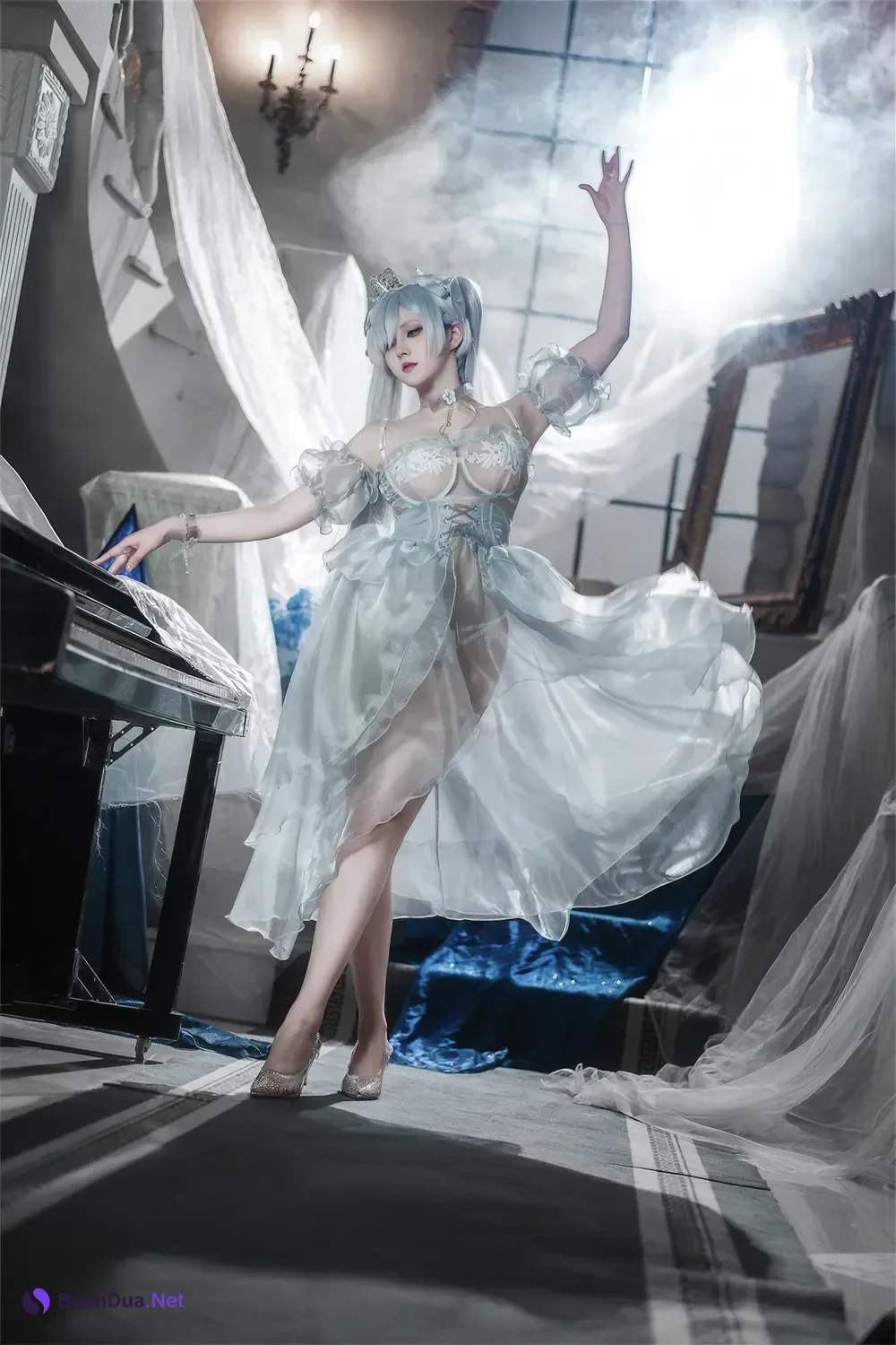 Cosplay Natsuko夏夏子 – 灰姑娘水晶公主Cinderella - Photo 15
