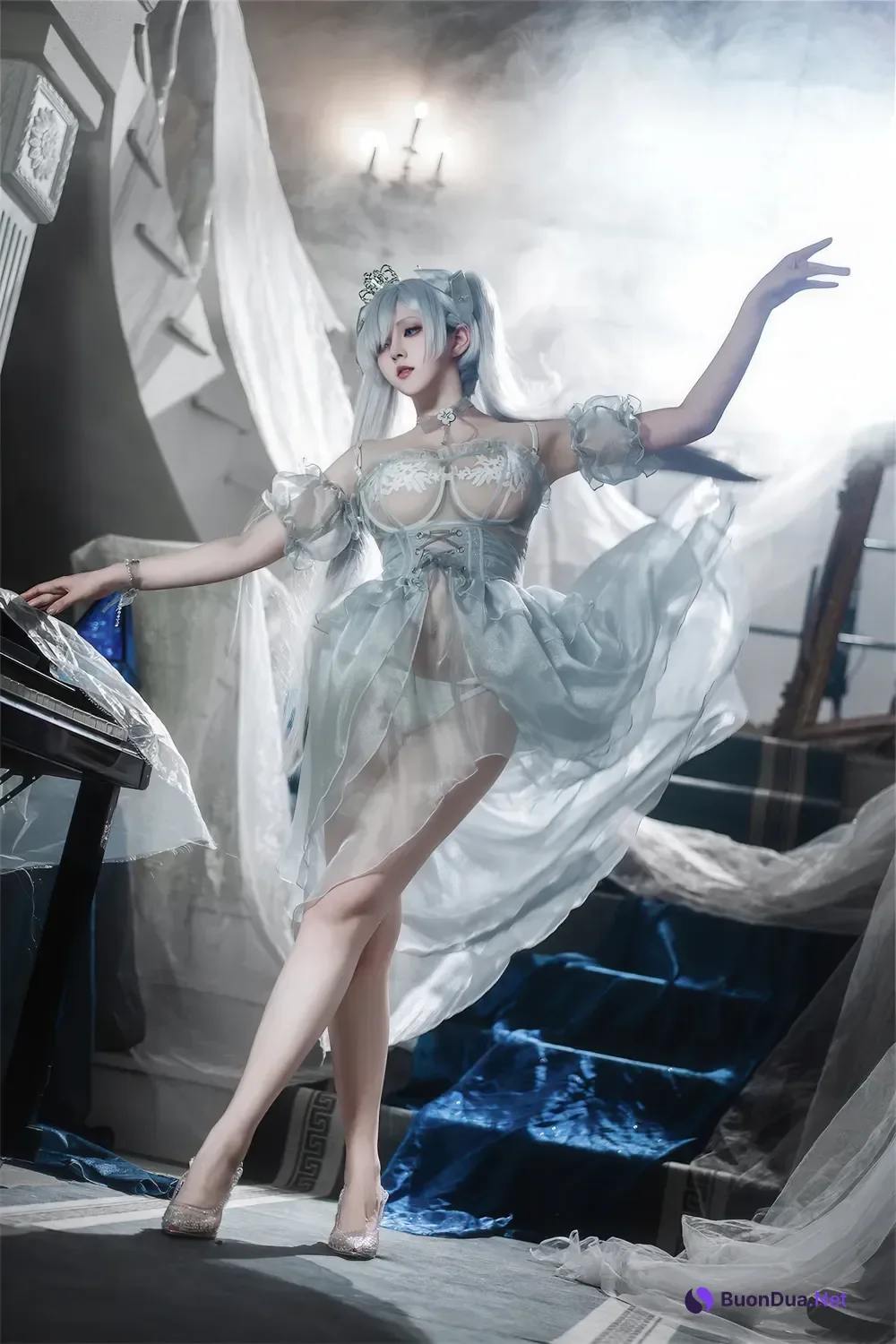Cosplay Natsuko夏夏子 – 灰姑娘水晶公主Cinderella - Photo 16