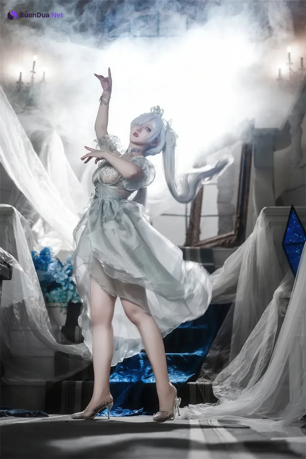 Cosplay Natsuko夏夏子 – 灰姑娘水晶公主Cinderella - Photo 17