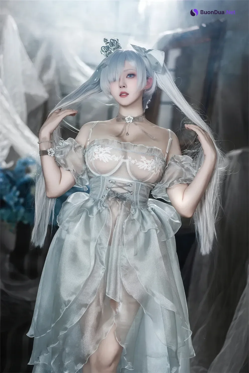 Cosplay Natsuko夏夏子 – 灰姑娘水晶公主Cinderella - Photo 5
