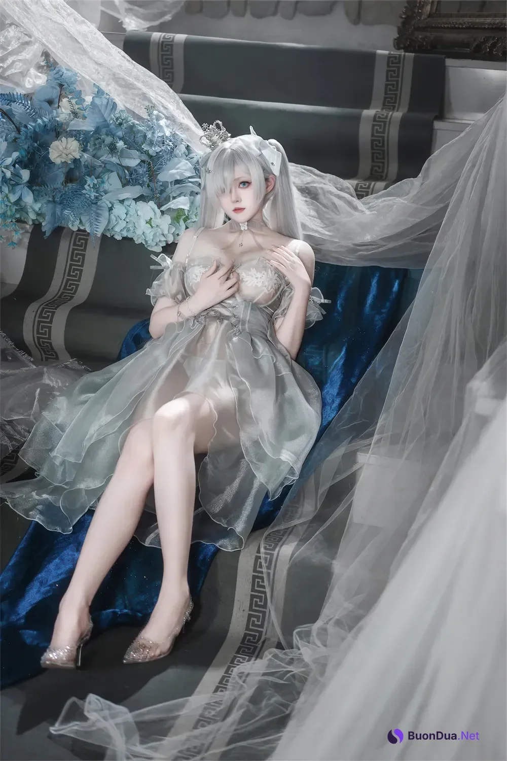 Cosplay Natsuko夏夏子 – 灰姑娘水晶公主Cinderella - Photo 6