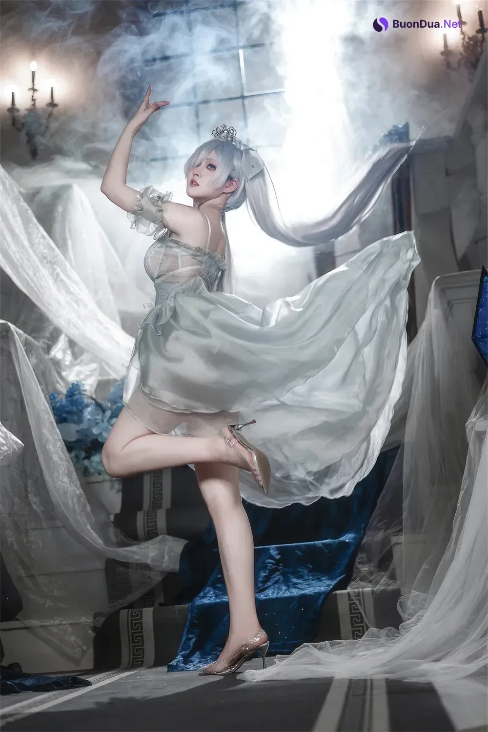 Cosplay Natsuko夏夏子 – 灰姑娘水晶公主Cinderella - Photo 8