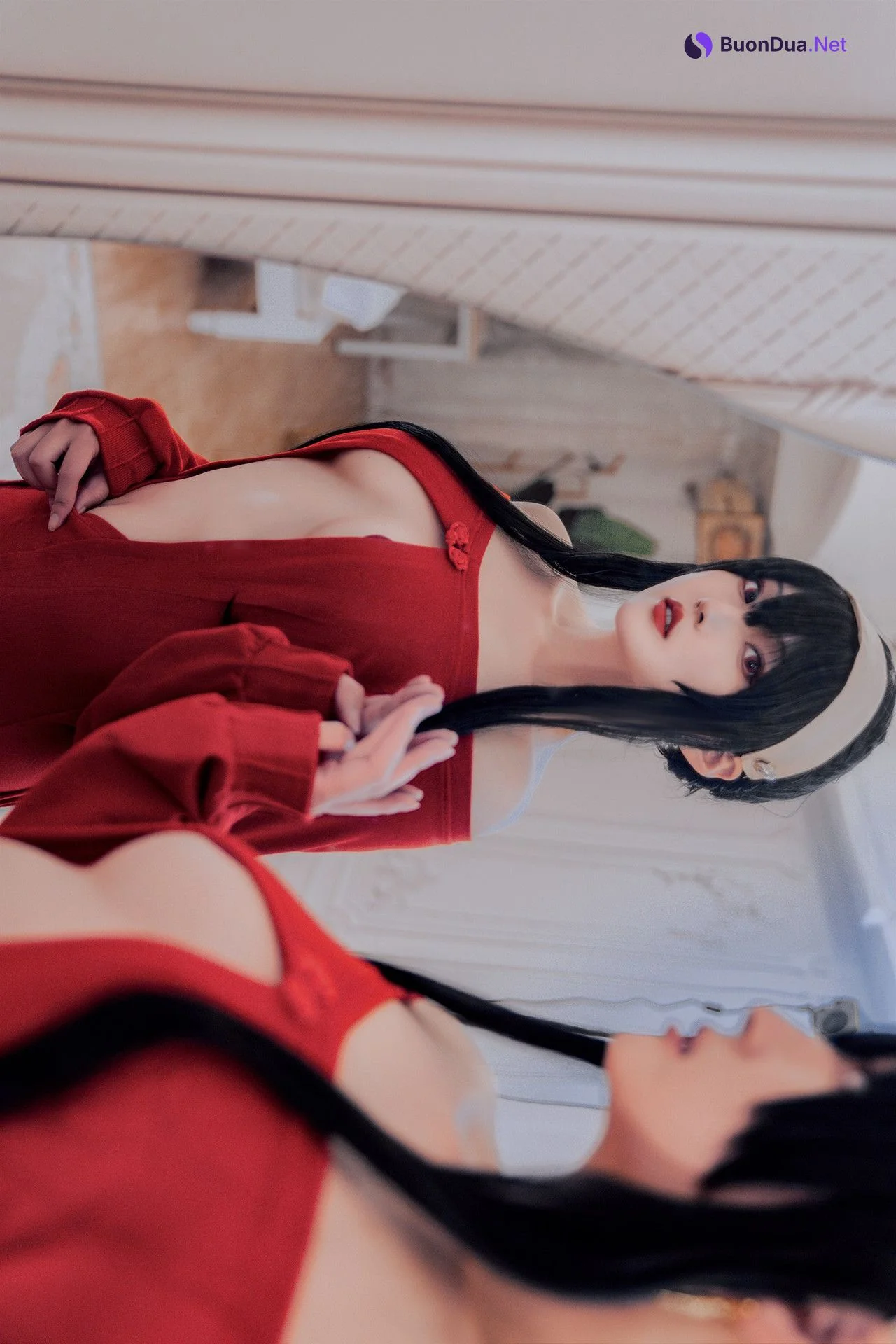 Cosplay Natsuko夏夏子 – 约尔毛衣 - Photo 13