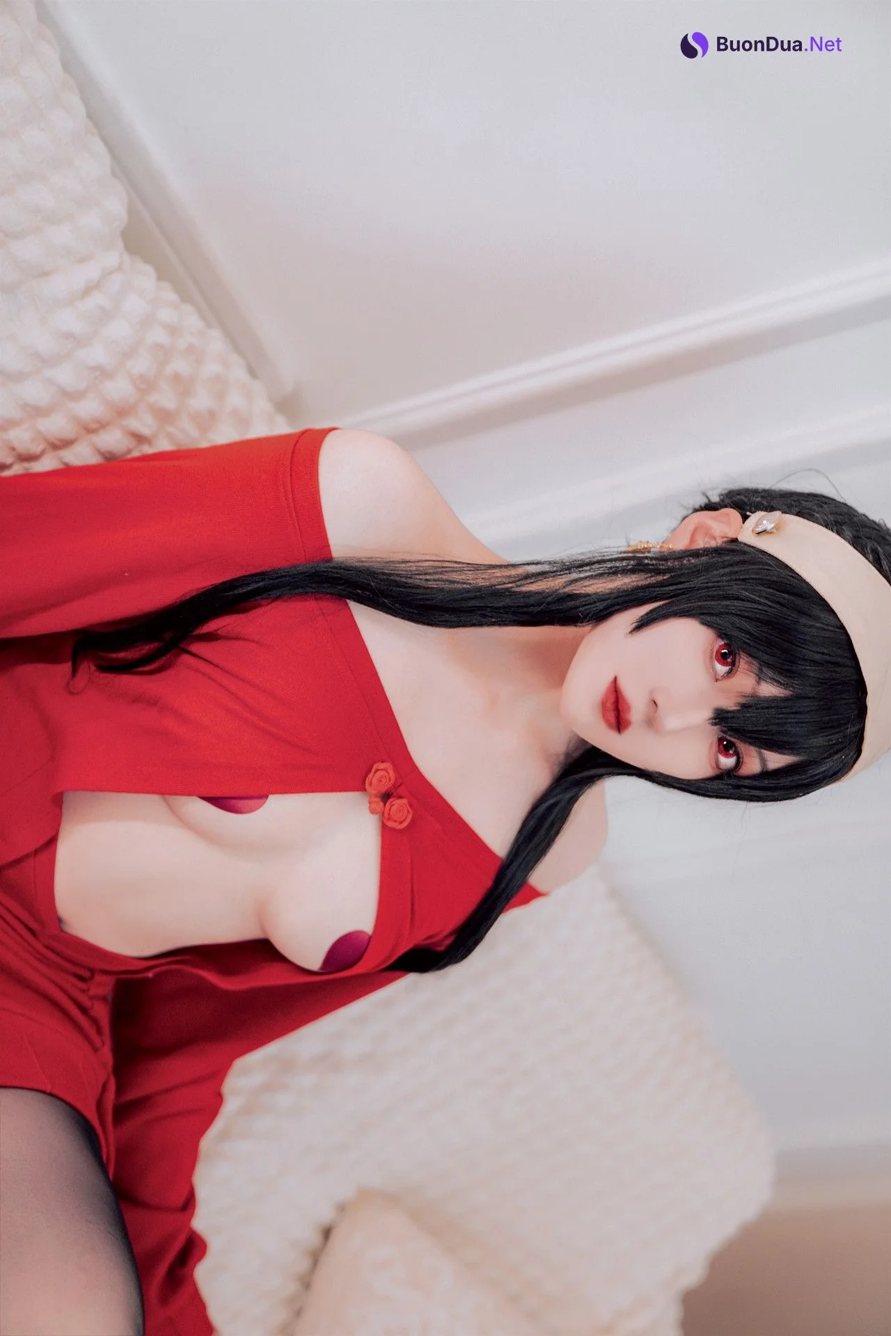 Cosplay Natsuko夏夏子 – 约尔毛衣 - Photo 15