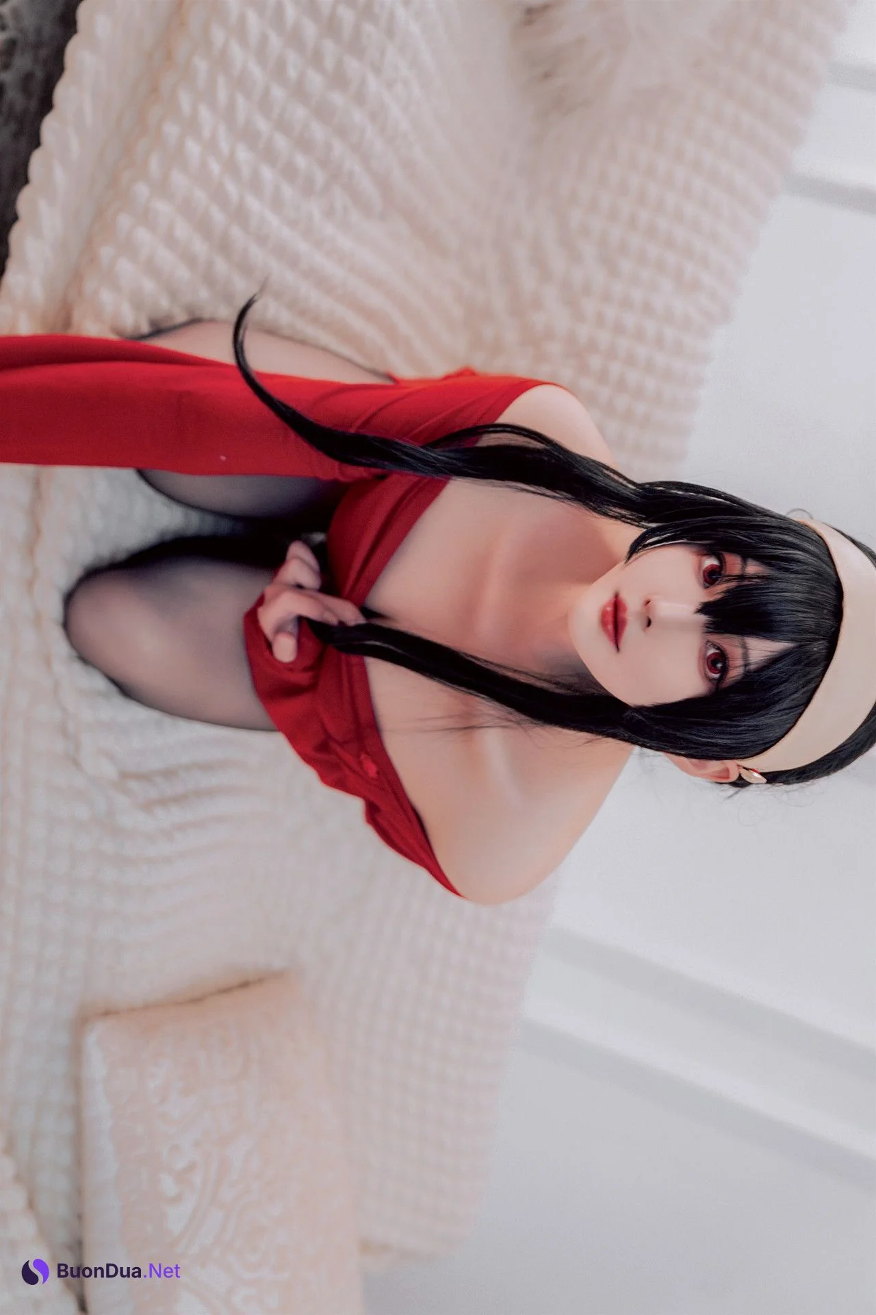 Cosplay Natsuko夏夏子 – 约尔毛衣 - Photo 8