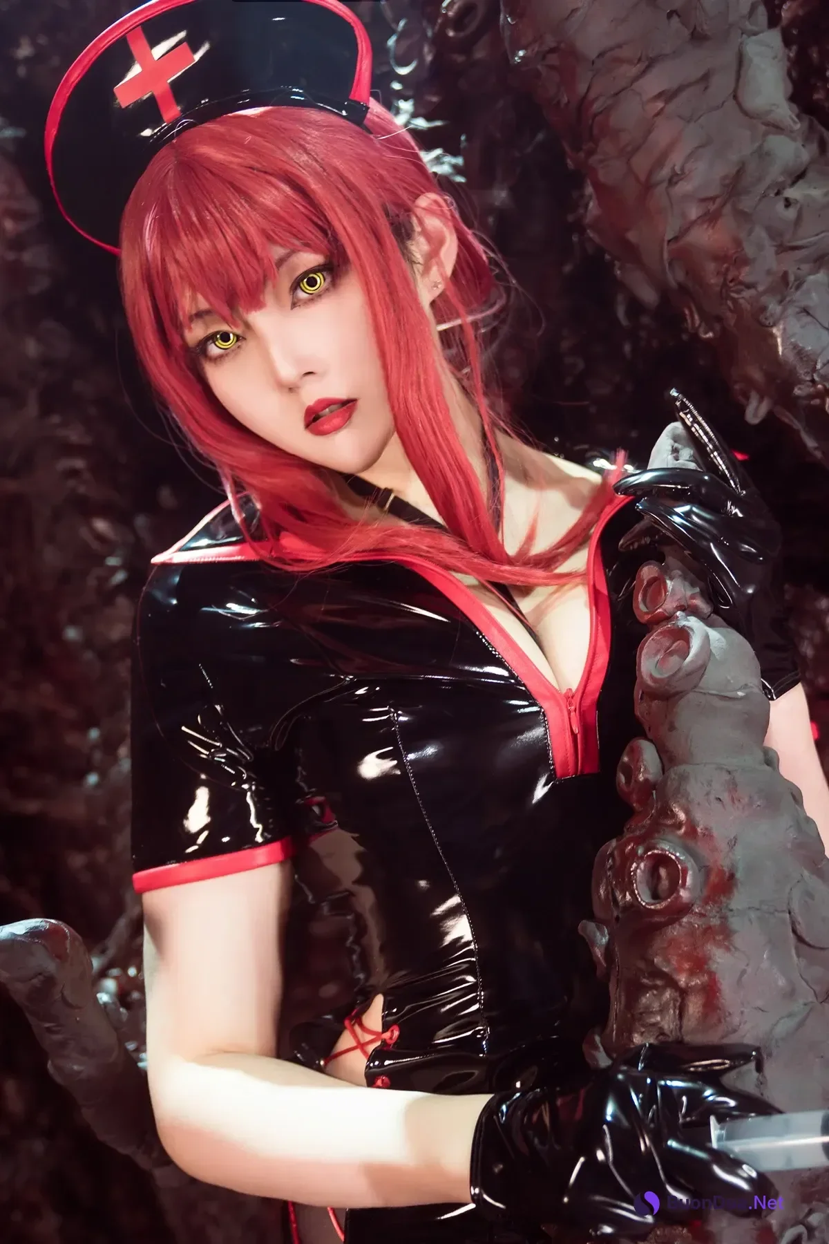 Cosplay Natsuko夏夏子 – 玛奇玛护士 - Photo 11