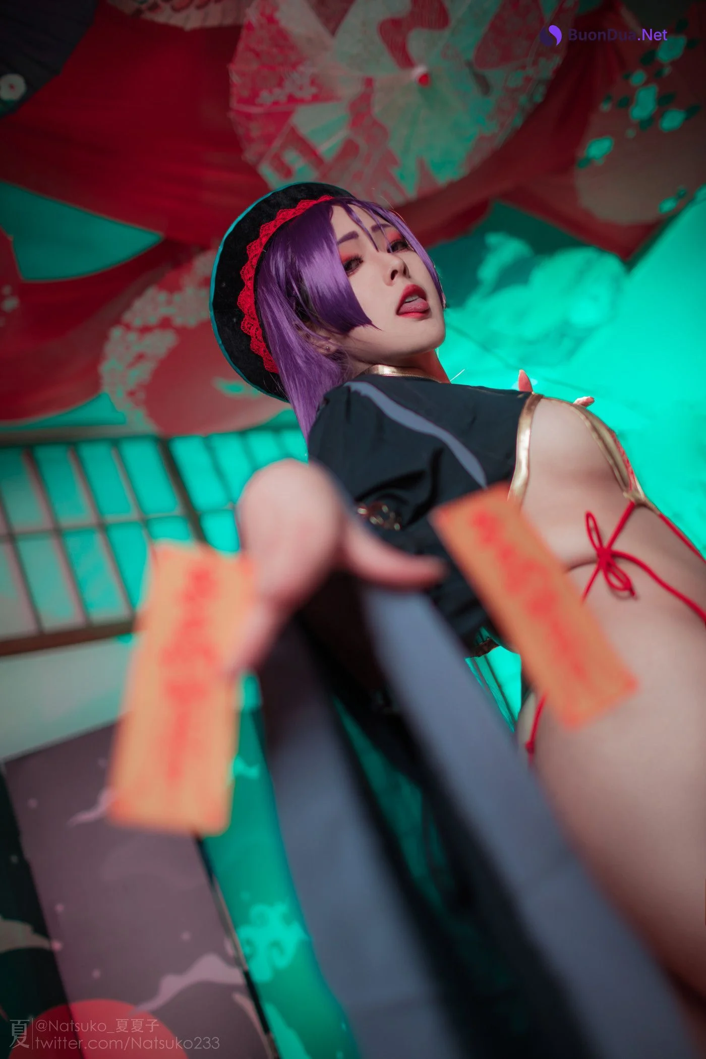 Cosplay Natsuko夏夏子 源赖光 僵尸同人 - Photo 16