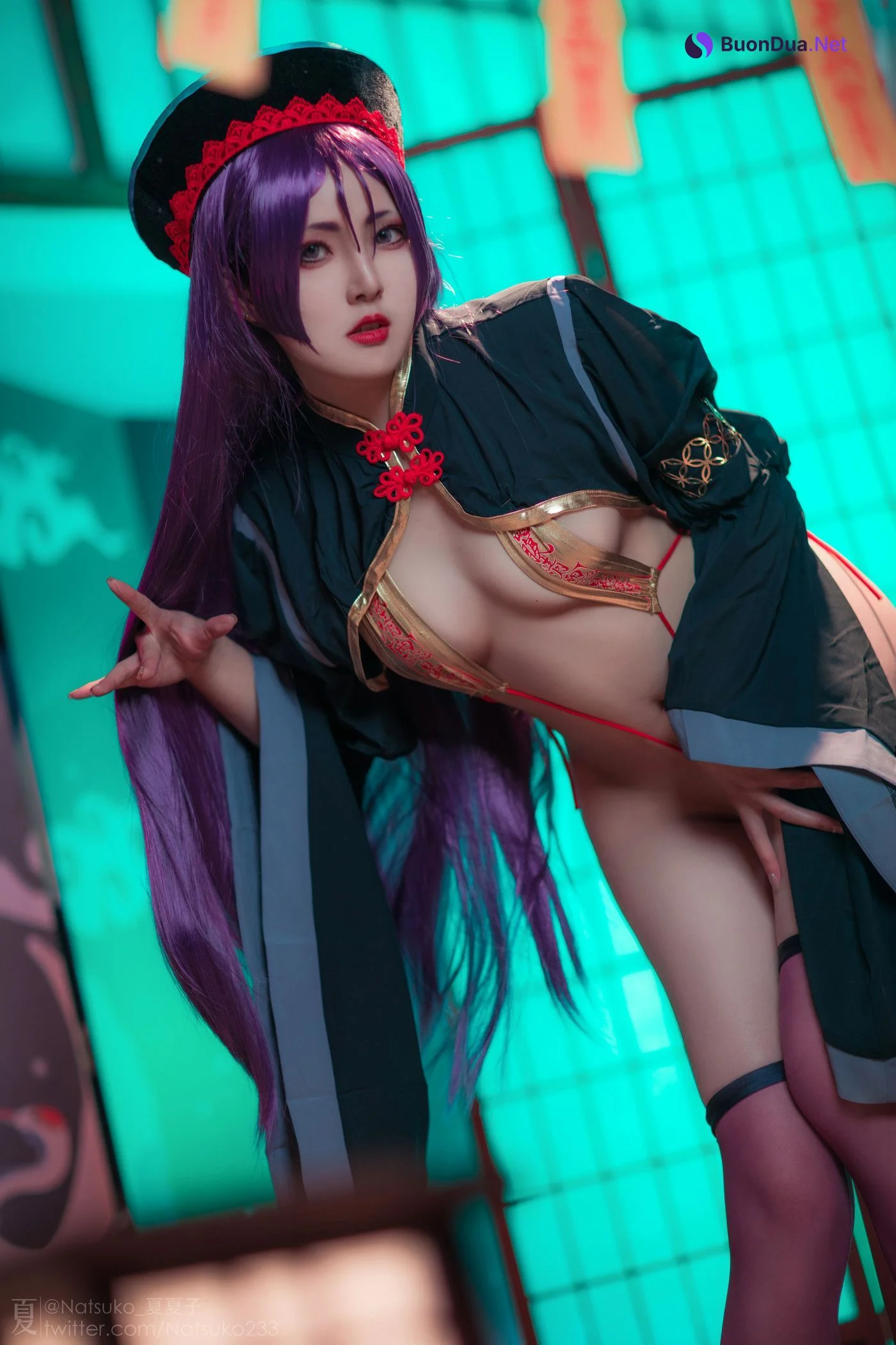 Cosplay Natsuko夏夏子 源赖光 僵尸同人 - Photo 6