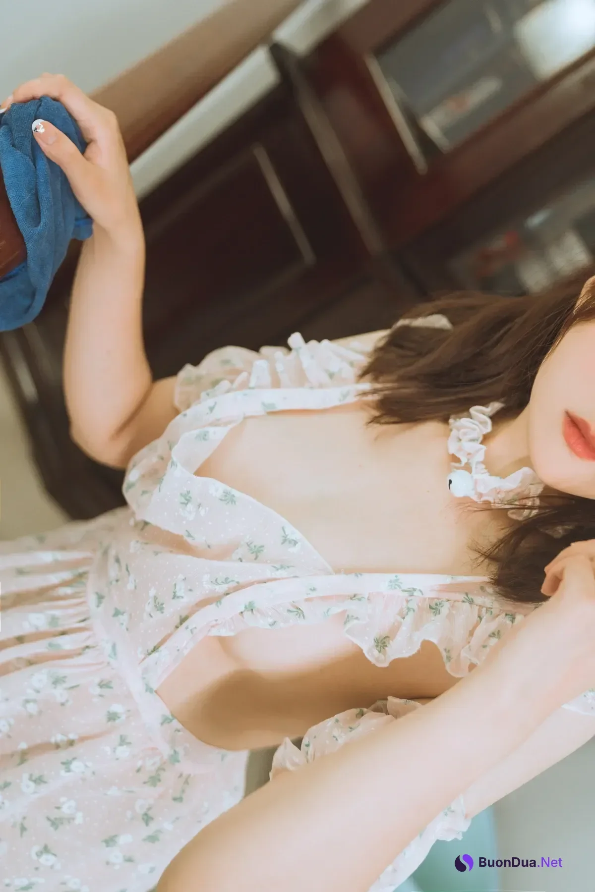 Cosplay Natsuko夏夏子 – 碎花围裙 - Photo 14