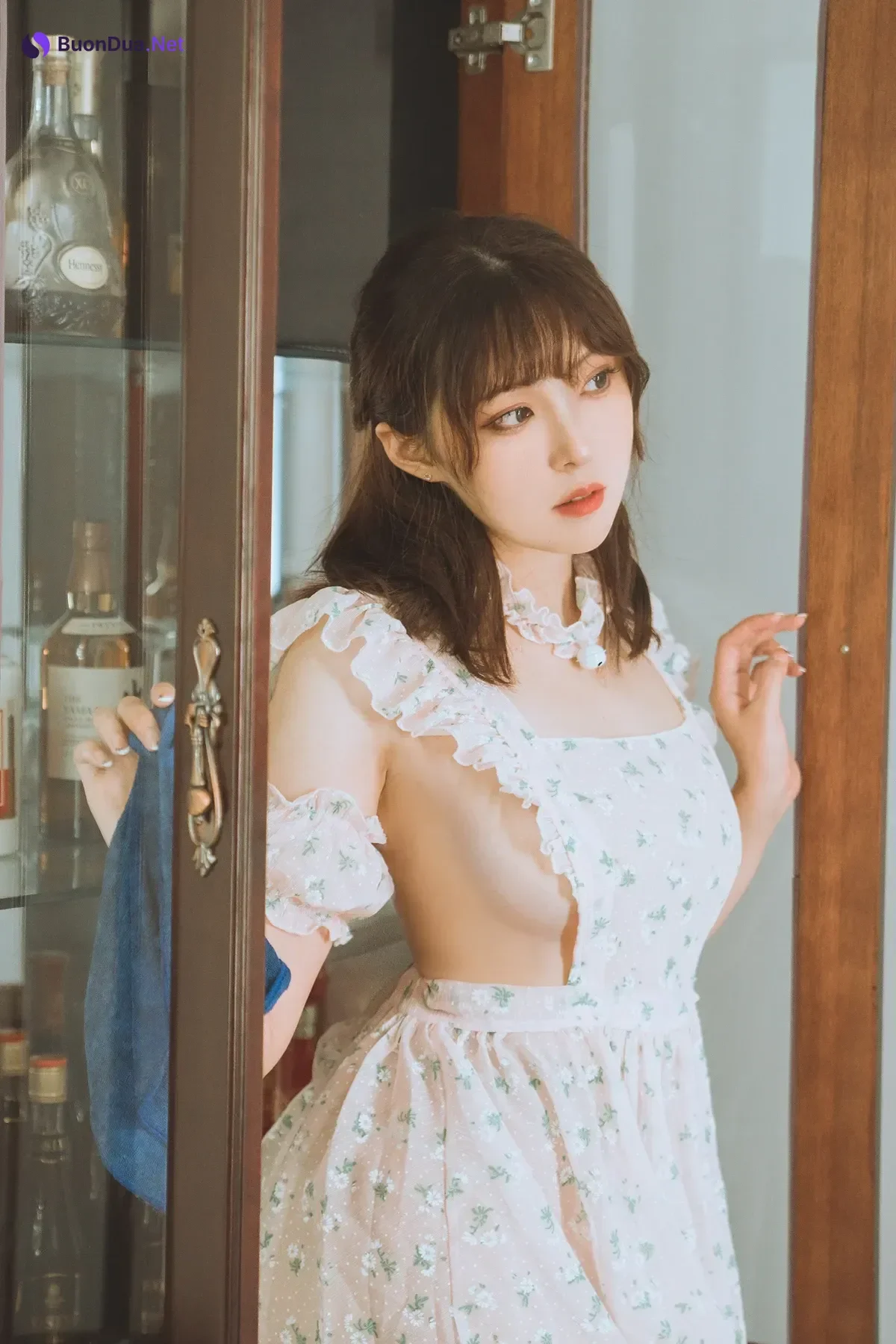 Cosplay Natsuko夏夏子 – 碎花围裙 - Photo 4