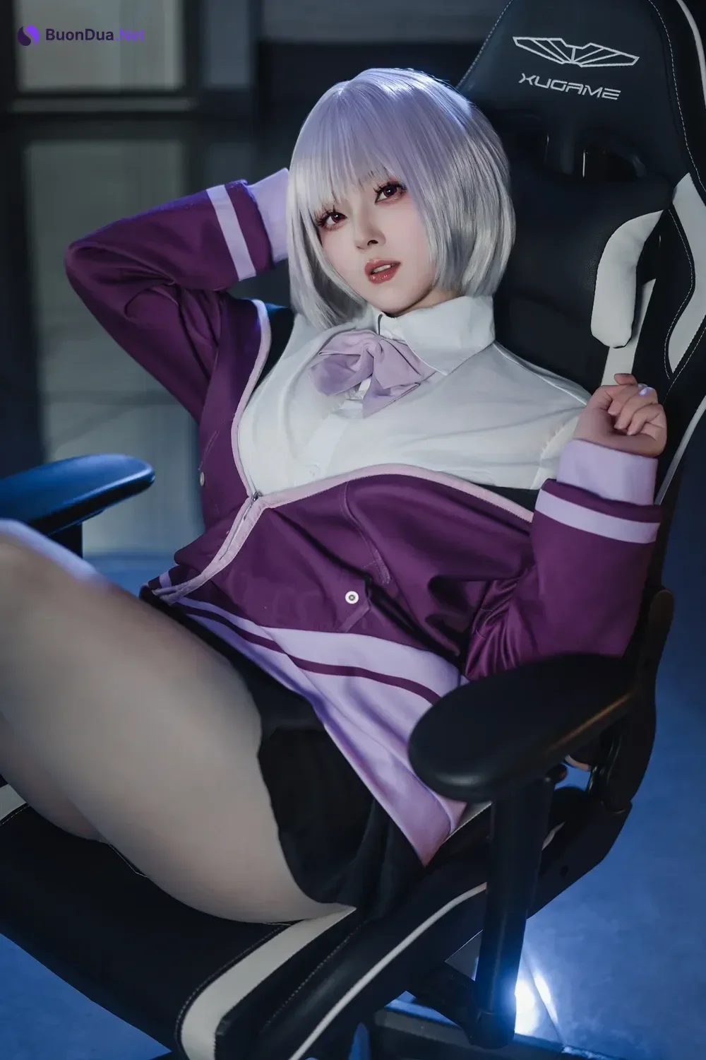 Cosplay Natsuko夏夏子 – GRIDMAN 新条茜 - Photo 12