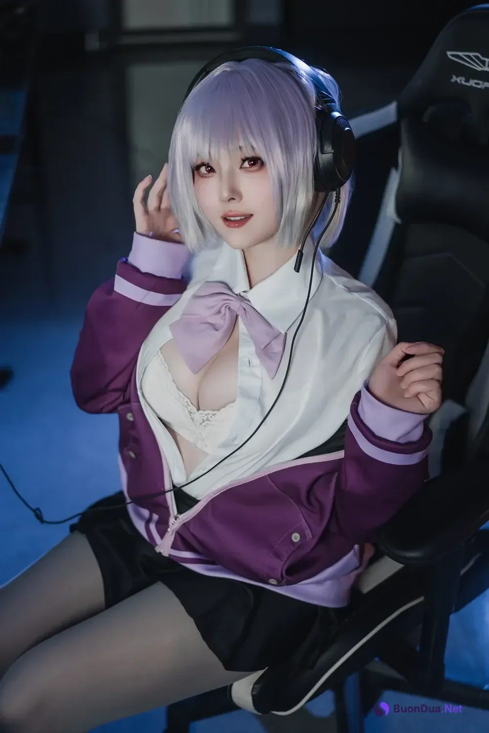 Cosplay Natsuko夏夏子 – GRIDMAN 新条茜 - Photo 20