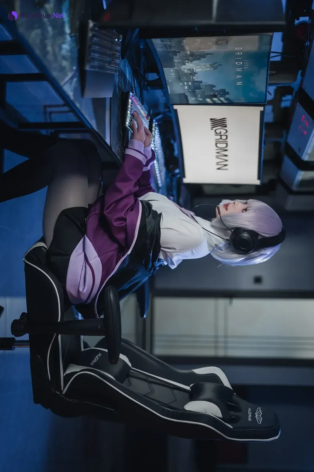 Cosplay Natsuko夏夏子 – GRIDMAN 新条茜 - Photo 5