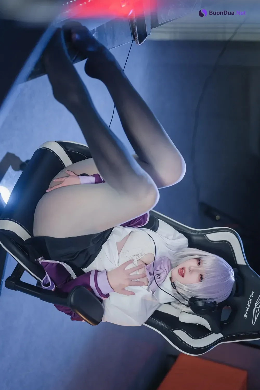 Cosplay Natsuko夏夏子 – GRIDMAN 新条茜 - Photo 6
