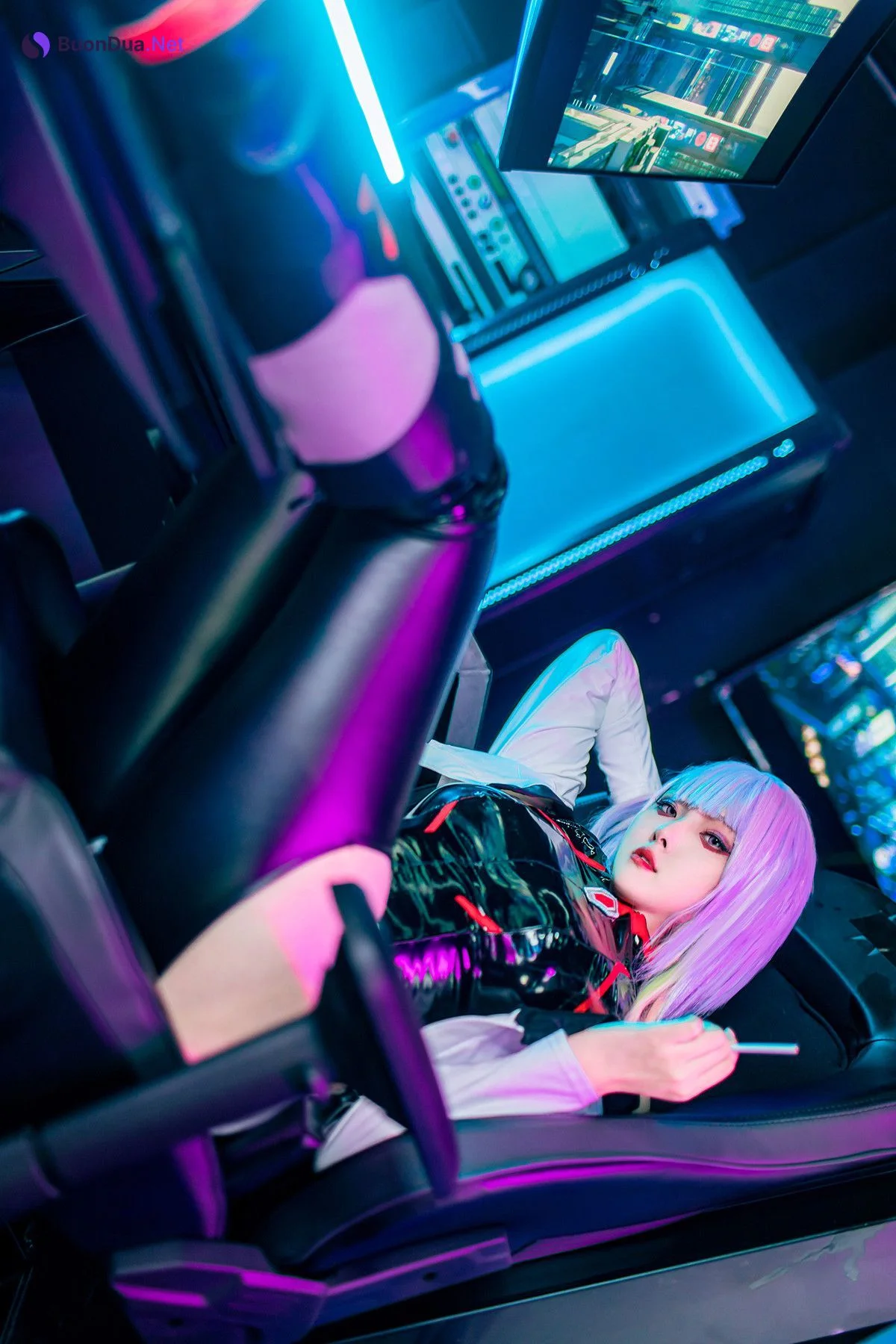 Cosplay Natsuko夏夏子 赛博朋克边缘行者Lucy - Photo 17