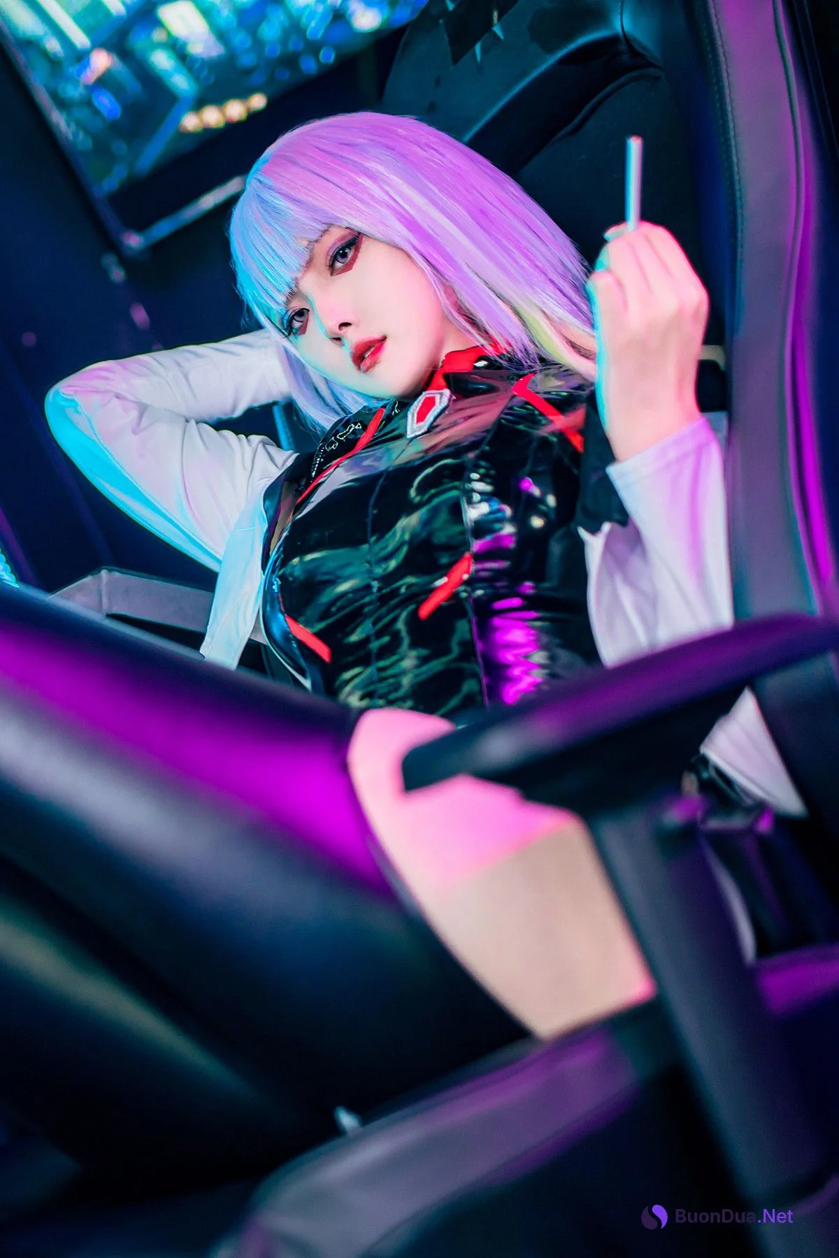 Cosplay Natsuko夏夏子 赛博朋克边缘行者Lucy - Photo 18