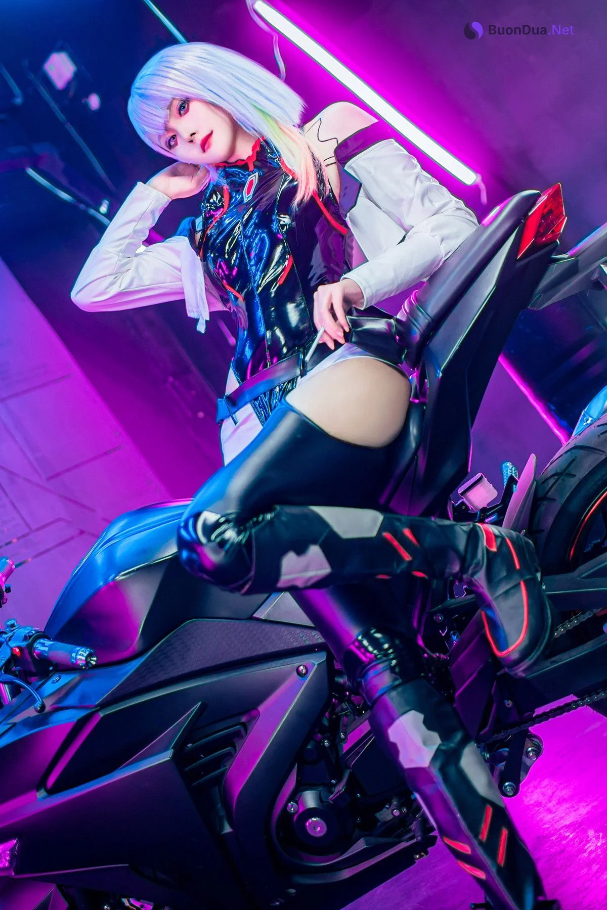 Cosplay Natsuko夏夏子 赛博朋克边缘行者Lucy - Photo 5