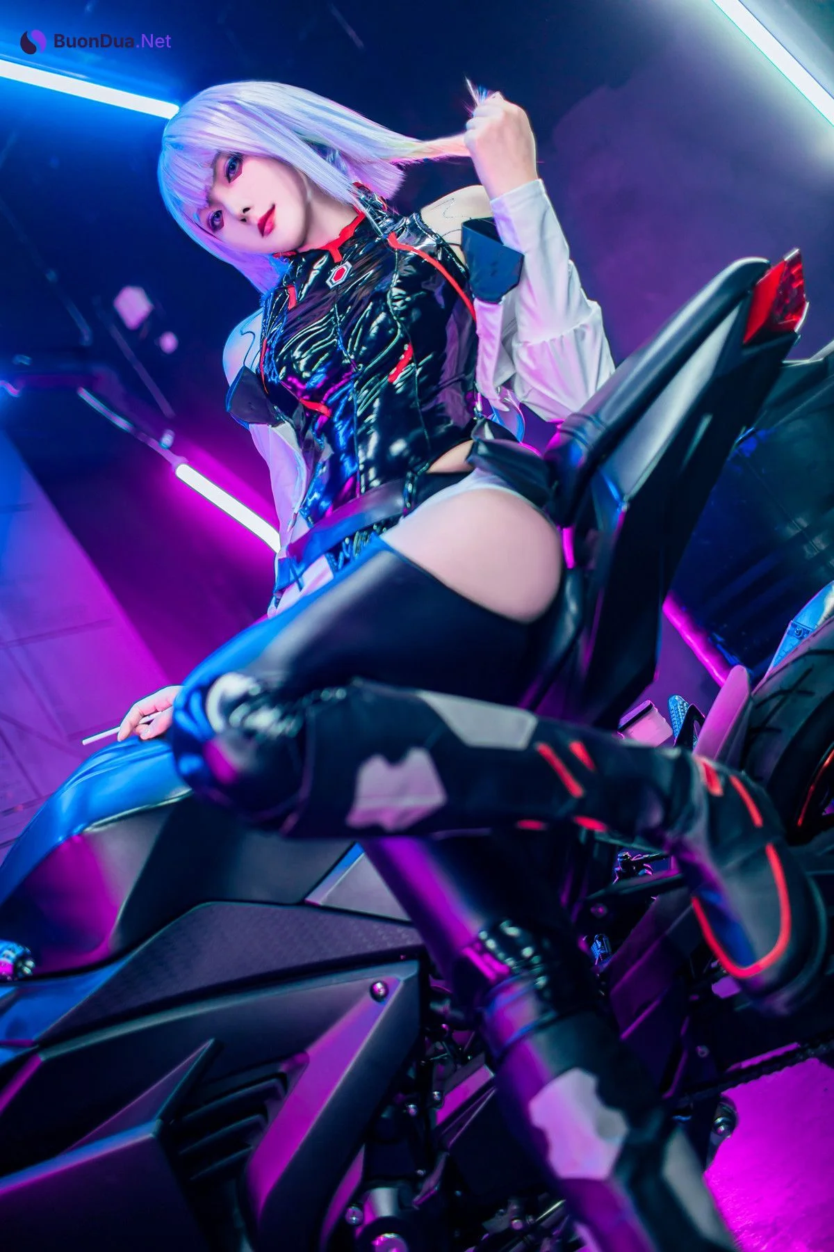 Cosplay Natsuko夏夏子 赛博朋克边缘行者Lucy - Photo 6