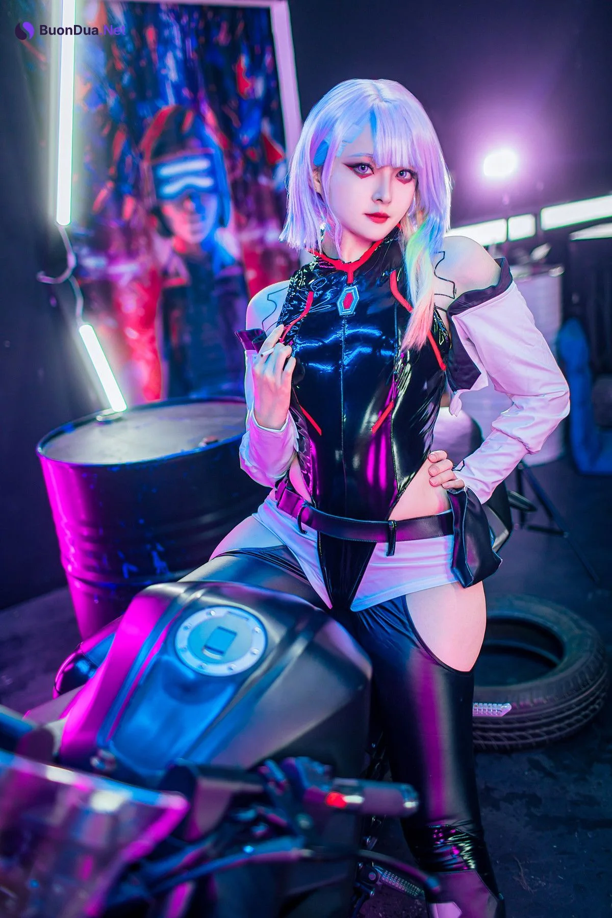 Cosplay Natsuko夏夏子 赛博朋克边缘行者Lucy - Photo 7