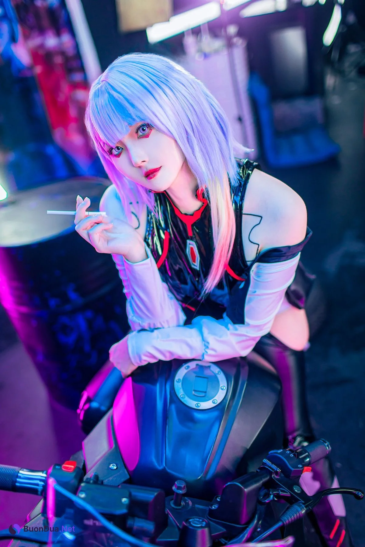 Cosplay Natsuko夏夏子 赛博朋克边缘行者Lucy - Photo 8